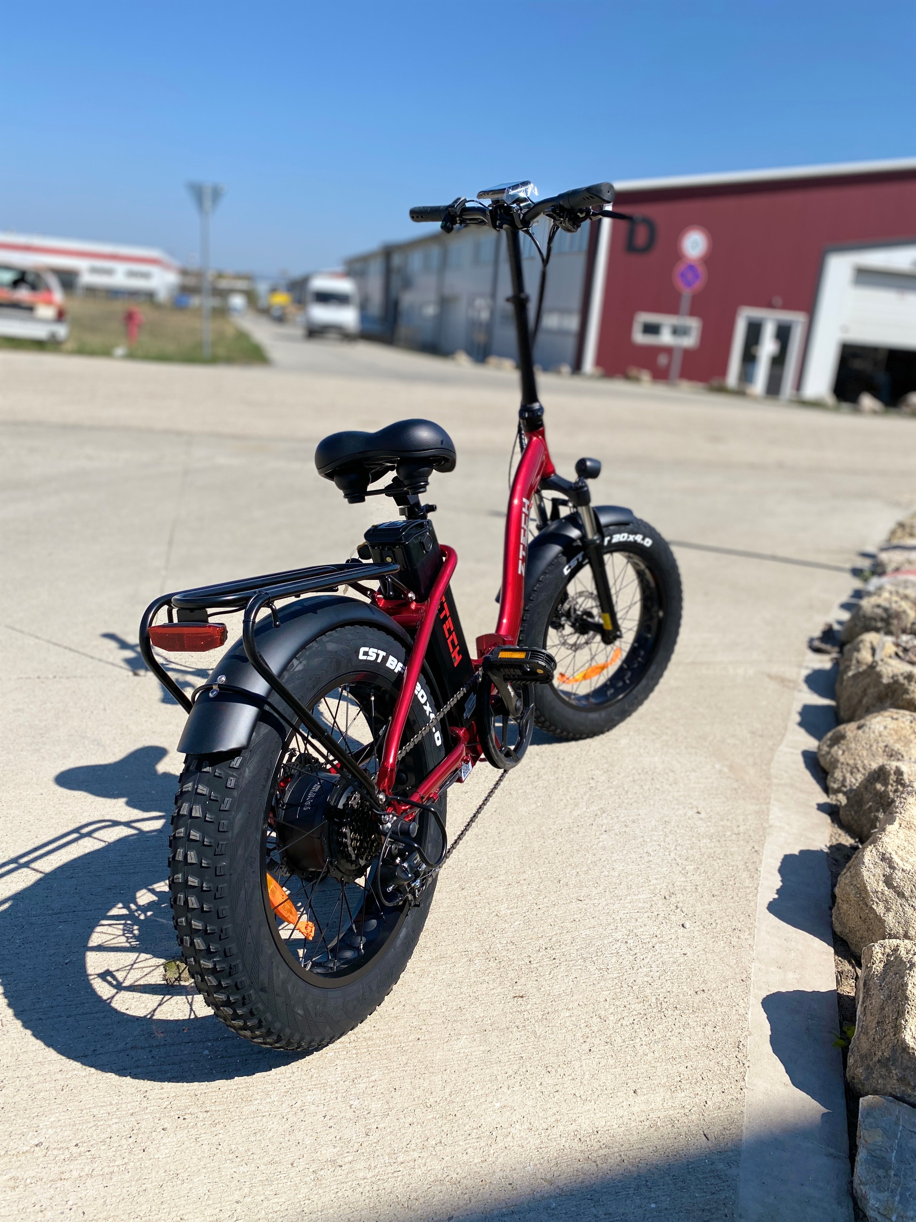 Bicicletă electrică ZTECH ZT-89 C Fatbike - pliabilă