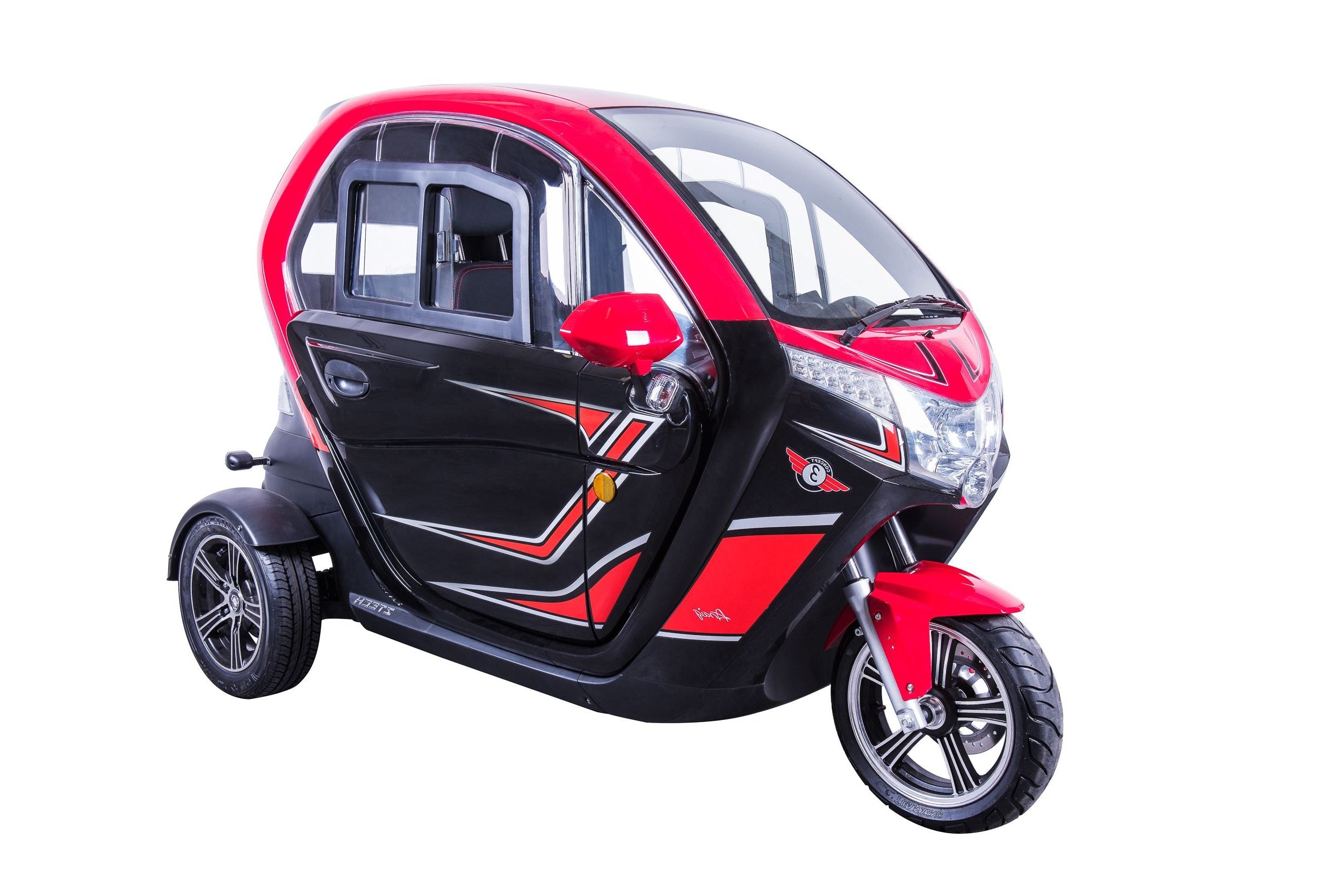 Vehicul electric urban 3 roți Z-TECH ZT-95 72V 45Ah 45km/h 2 persoane